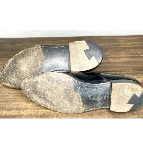 Alden 901 Cap Toe Oxford Black Calfskin Dress Shoe - Picture 7 of 10